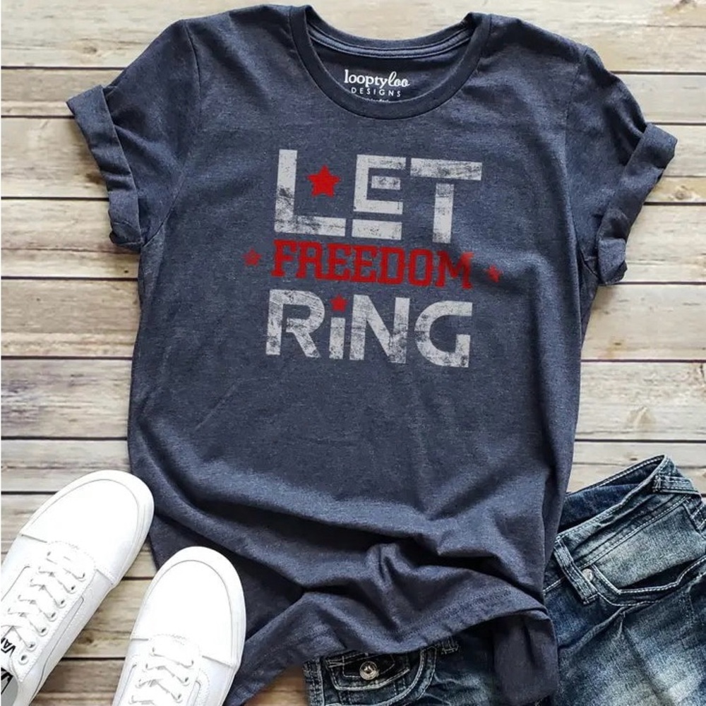 'Let Freedom Ring' Graphic Tee
